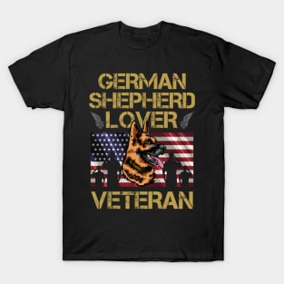 Veteran German Shepherd Lover T-Shirt